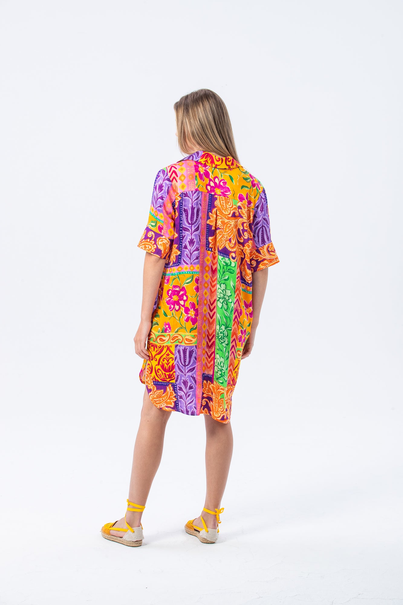 Rio Shirt Dress - Summer Abstract