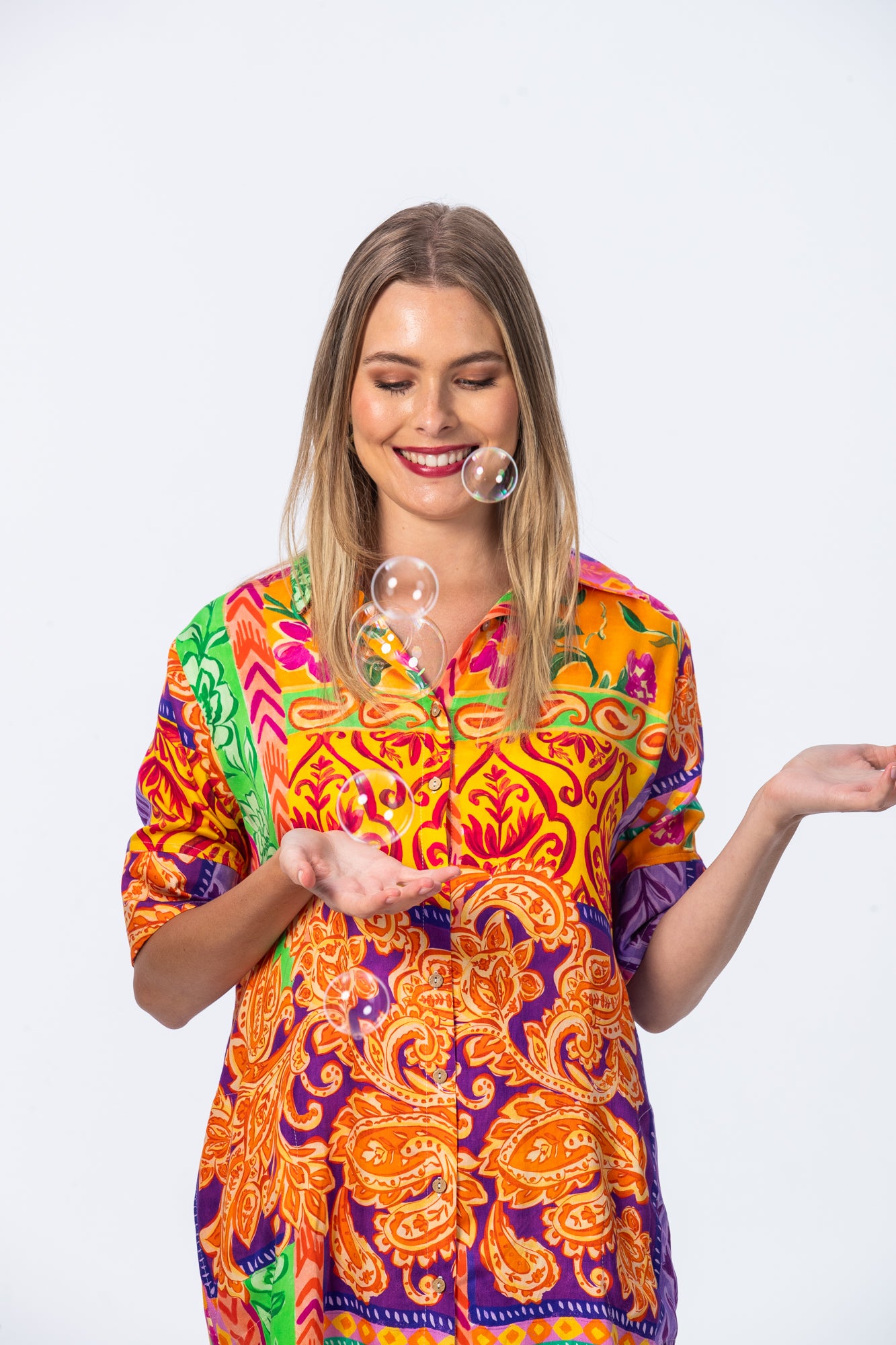 Rio Shirt Dress - Summer Abstract