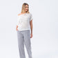 Amalfi Summer T-shirt - Creme Knit