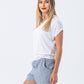 Ibiza Shorts - Blue & White Stripe