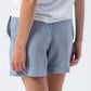 Ibiza Shorts - Blue & White Stripe