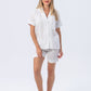 Short Pyjama Set - White