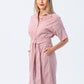 Portifino Dress - Red and White Stripe