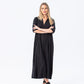 Santorini Pintuck Dress - Black