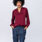 Emma Winter Shirt - Ruby Red
