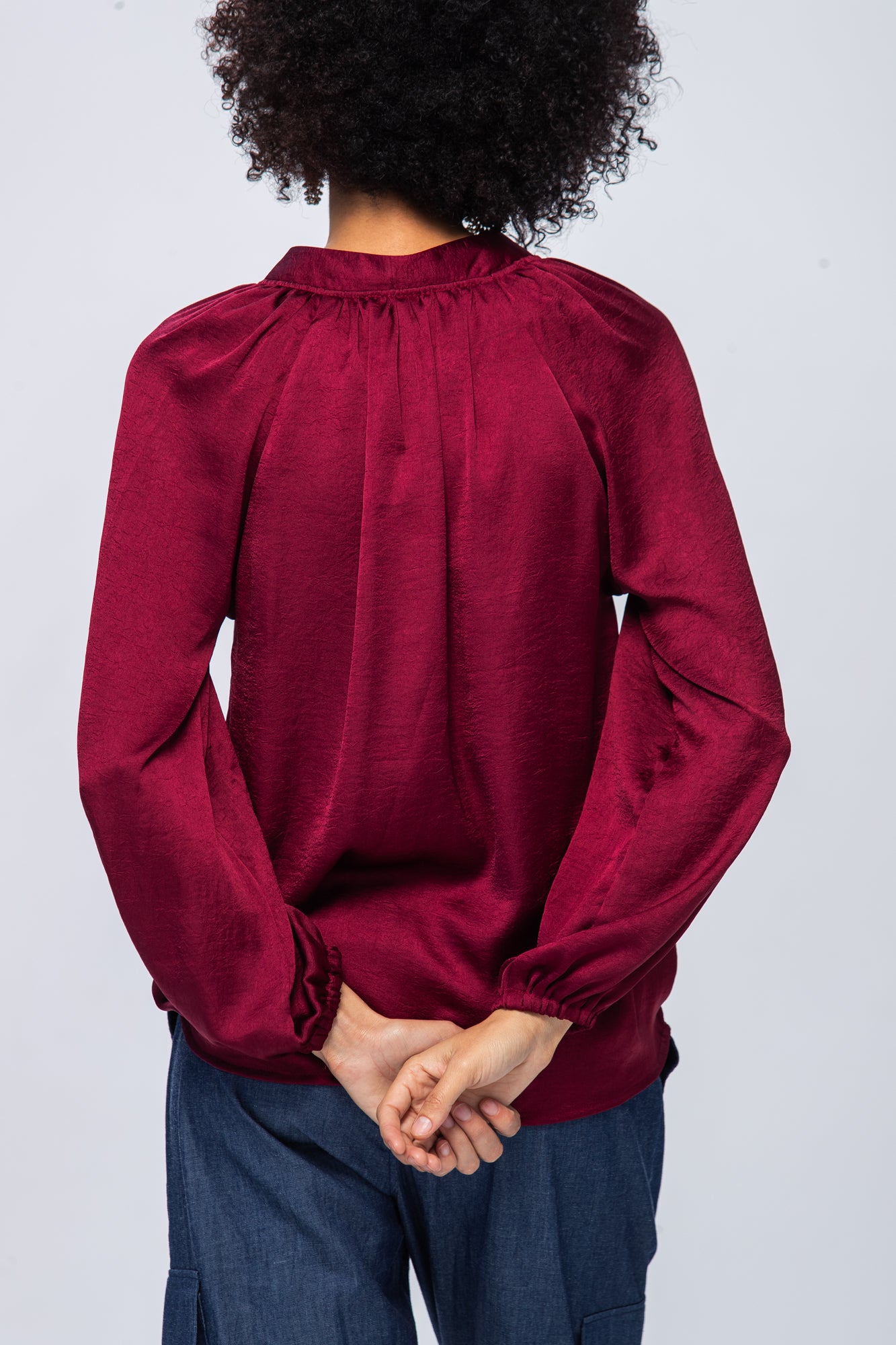 Emma Winter Shirt - Ruby Red