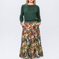 Marbella Tiered Skirt - Abstract