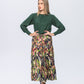Marbella Tiered Skirt - Abstract