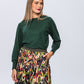 Marbella Tiered Skirt - Abstract