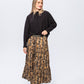 Marbella Tiered Skirt - Animal Print