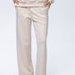 Nina Wide Leg Pants - Creme