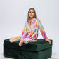 Long Pyjama Set - Pink Splash