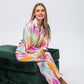 Long Pyjama Set - Pink Splash