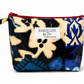 The Intentional Make Up Bag - Blue Abstract
