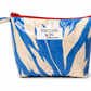 The Intentional Make Up Bag - Blue and White