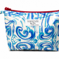 The Intentional Make Up Bag - Blue and Turquoise