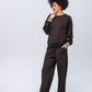 Nina Wide Leg Pants - Chocolate