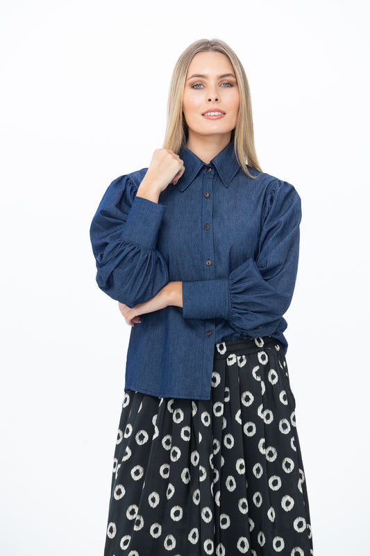 Harper Shirt - Denim