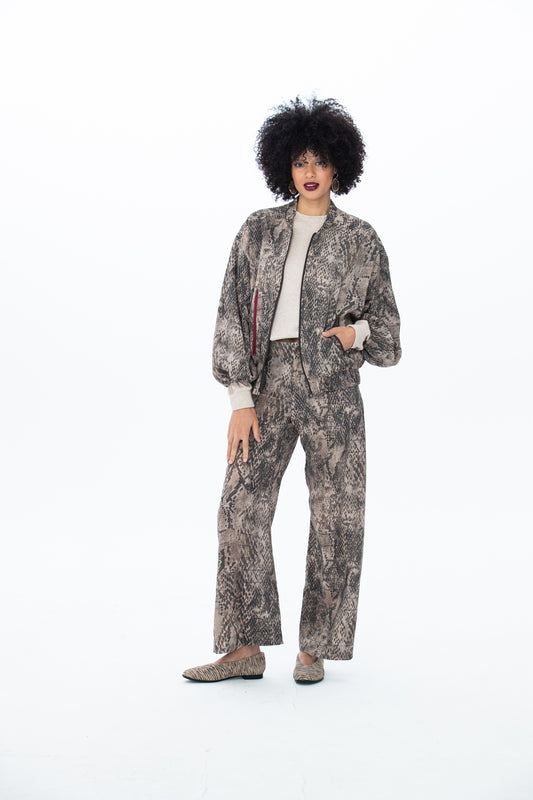 Maya Pants - Snakeskin