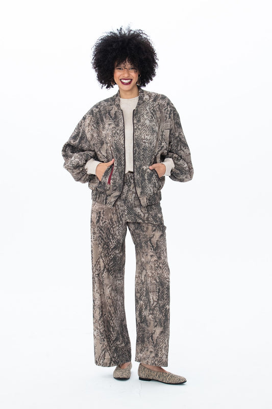 Maya Pants - Snakeskin