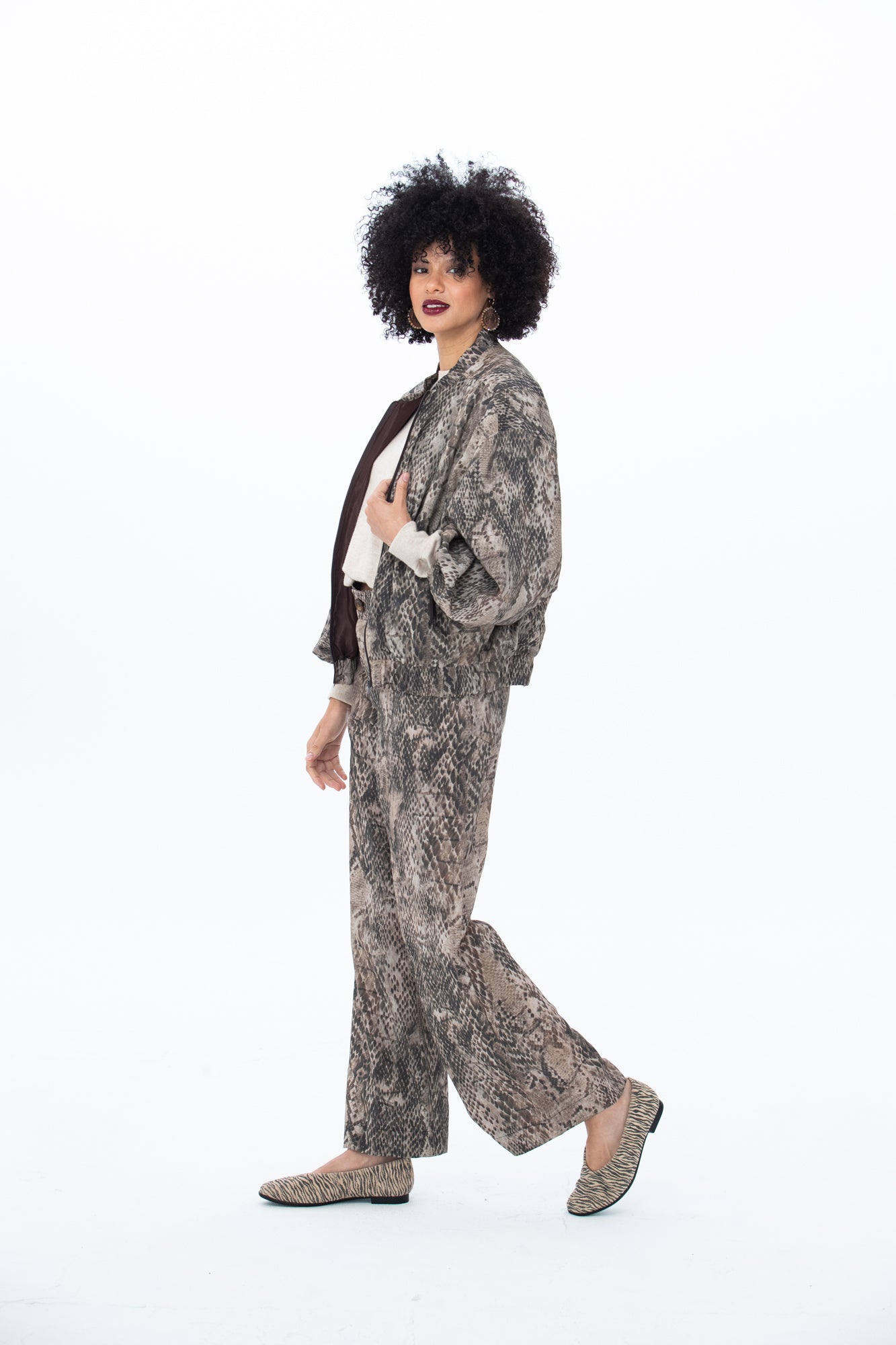 Maya Pants - Snakeskin