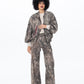Josephine Bomber Jacket - Snakeskin