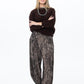 Stella Balloon Pants - Snakeskin