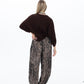 Stella Balloon Pants - Snakeskin