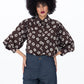 Harper Long Sleeve Shirt - Chocolate Polka Dot
