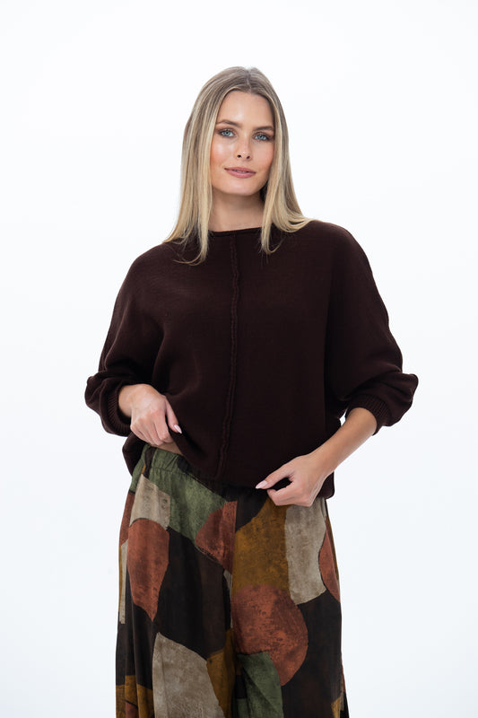Annie Knit - Chocolate