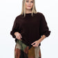 Stella Balloon Pants - Chocolate Abstract print