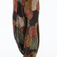 Stella Balloon Pants - Chocolate Abstract print