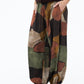 Stella Balloon Pants - Chocolate Abstract print