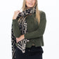 Leopard Wrap - Creme/Black