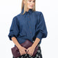 Harper Polka Dot Shirt – Denim