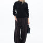 Stella Balloon Pants - Chocolate Animal print