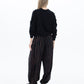 Stella Balloon Pants - Chocolate Animal print