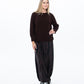 Stella Balloon Pants - Chocolate Animal print