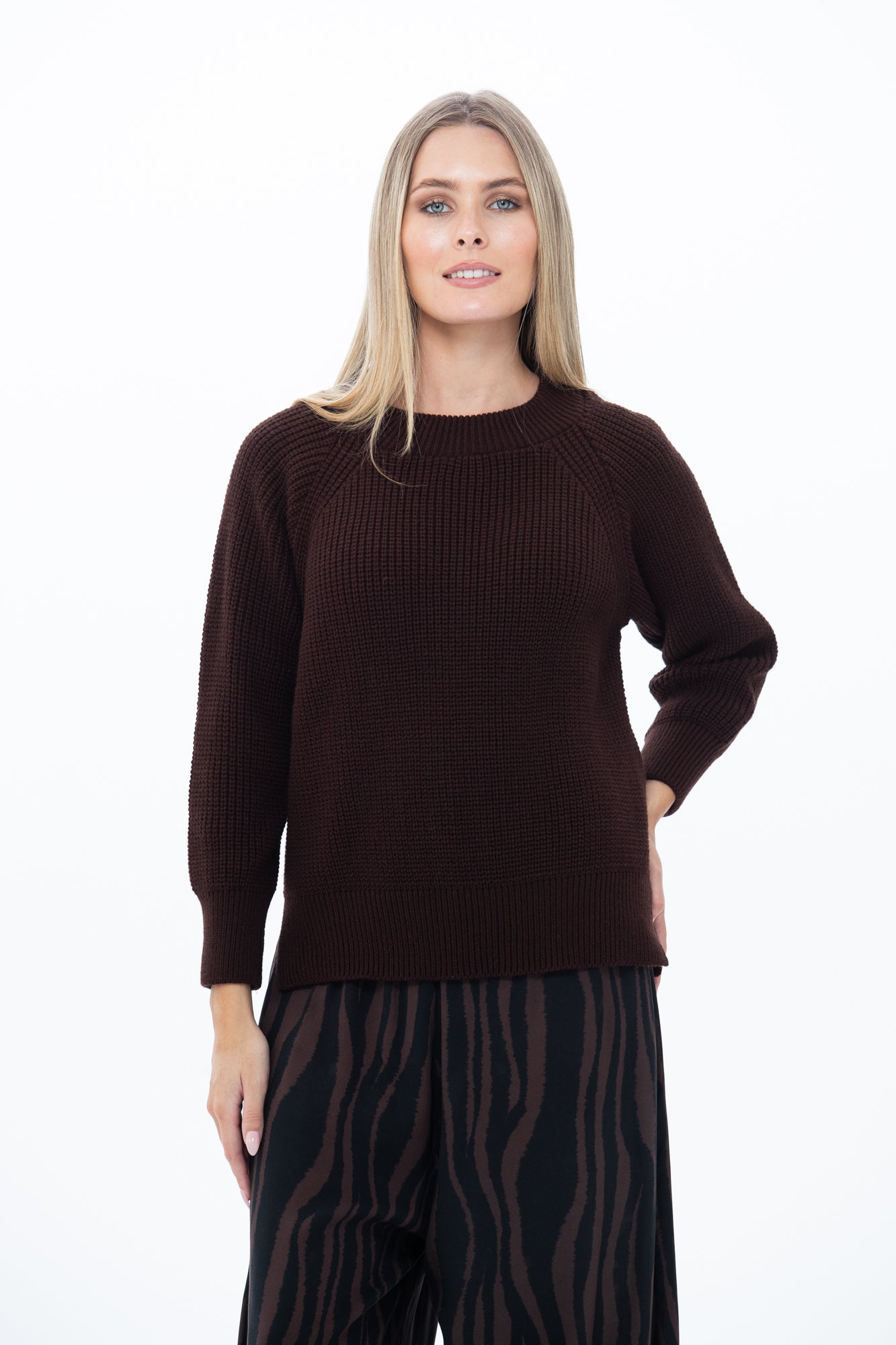 Ruth Knit - Chocolate