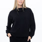 Audrey Cowl Neck Top - Black