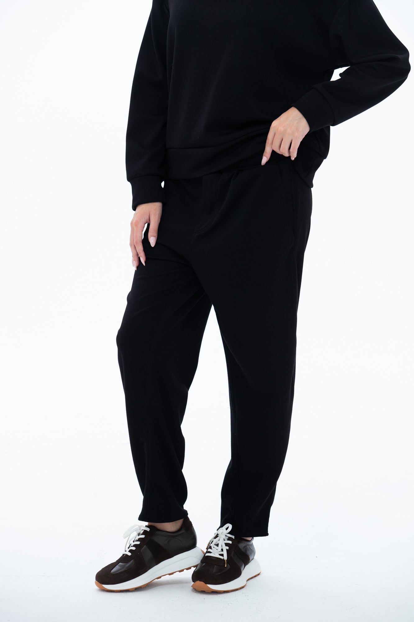 Parker Barrel Trackpants - Black