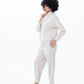 Parker Barrel Trackpants - Creme