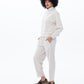 Parker Barrel Trackpants - Creme