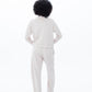 Drew 1/4 Zip Top - Creme