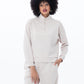 Drew 1/4 Zip Top - Creme