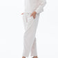 Parker Barrel Trackpants - Creme