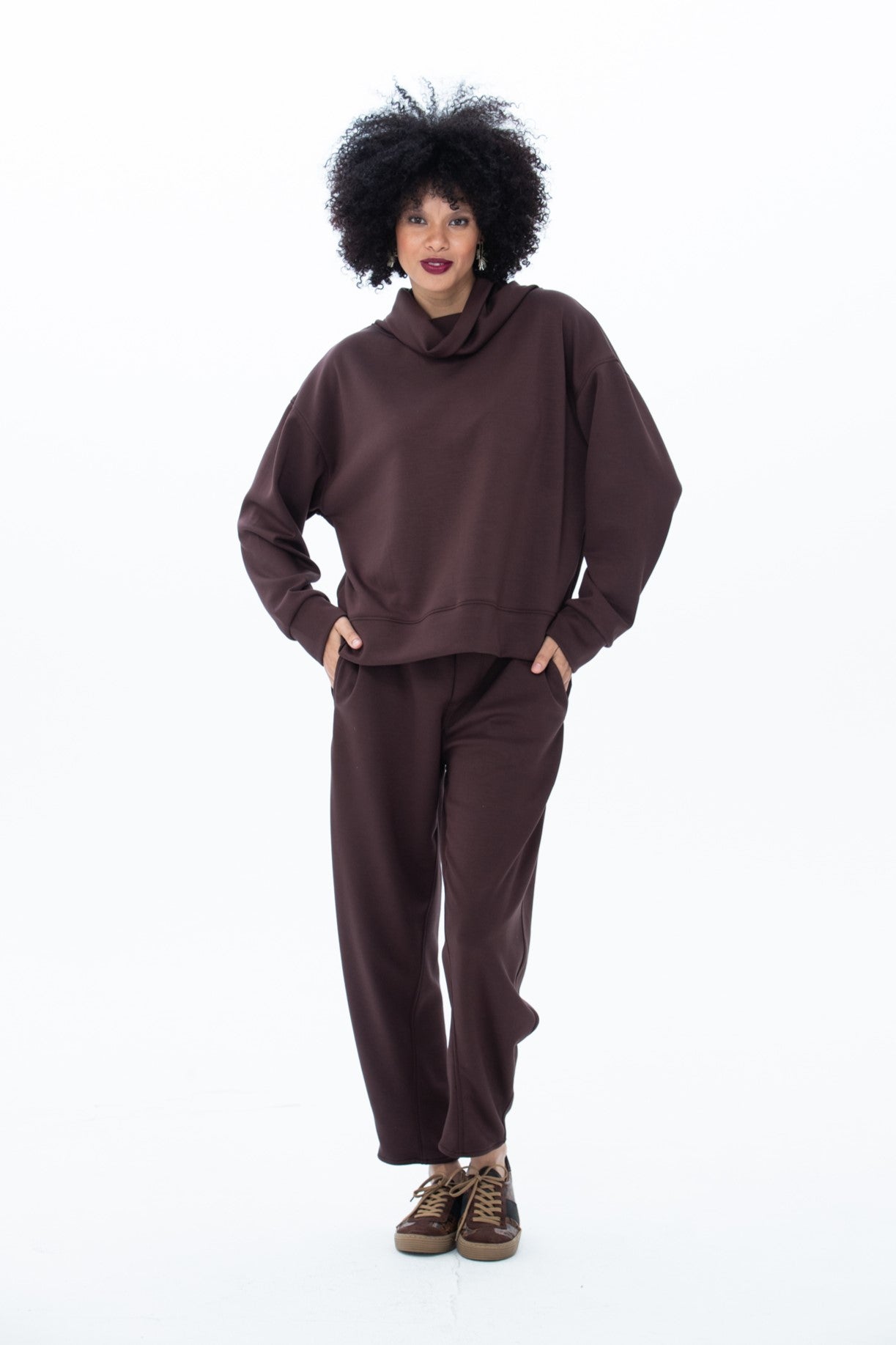 Parker Barrel Trackpants - Chocolate