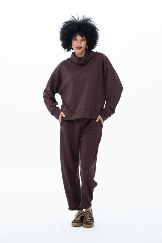 Parker Barrel Trackpants - Chocolate