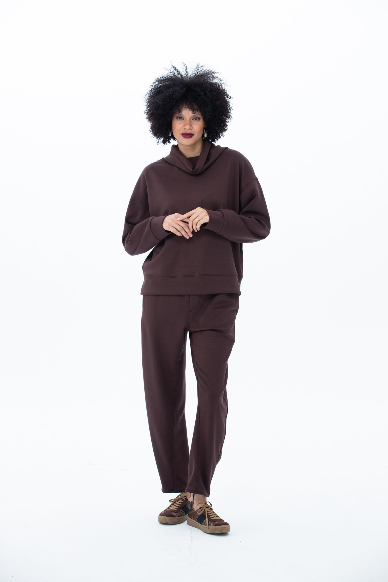 Parker Barrel Trackpants - Chocolate