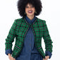 The Coco Jacket - Emerald Check